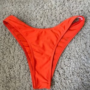 Orange Bikini Bottoms (thong)